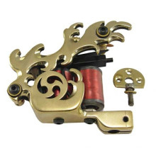 Profissional New Tattoo Machine com 10 Wraps para Liner e Shader